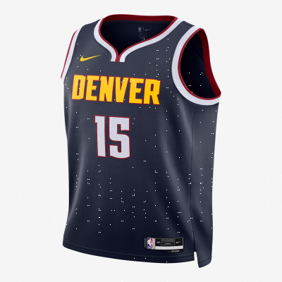 Recycled MaterialsDenver Nuggets Icon EditionMen's Nike Dri-FIT NBA Swingman Jersey