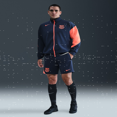 Recycled MaterialsF.C. Barcelona Strike ThirdMen's NIke Dri-FIT Total 90 Football Knit Shorts