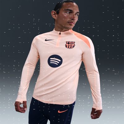 Recycled MaterialsF.C. Barcelona Strike ThirdMen's Nike Dri-FIT Total 90 Football Knit Drill Top