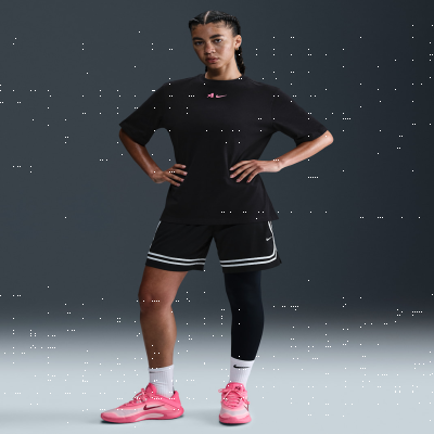 Recycled MaterialsA'ja WilsonWomen's A'symmetric Mid-Rise Single-Leg Basketball Leggings