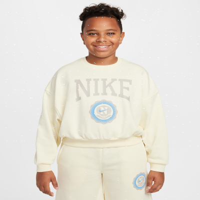 Nike Sportswear ClubGirls' French Terry Crew-Neck Sweatshirt