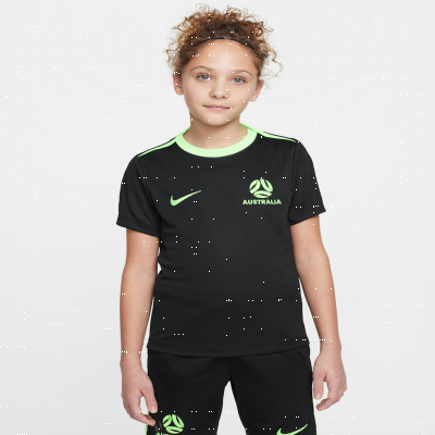 Recycled MaterialsAustralia Academy ProOlder Kids' Nike Dri-FIT Football Knit Short-Sleeve Top