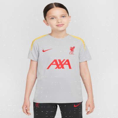 Recycled MaterialsLiverpool F.C. Strike ThirdOlder Kids' Nike Dri-FIT Football Knit Short-Sleeve Top