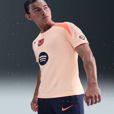 Recycled MaterialsF.C. Barcelona Strike ThirdMen's Nike Dri-FIT Total 90 Football Knit Top