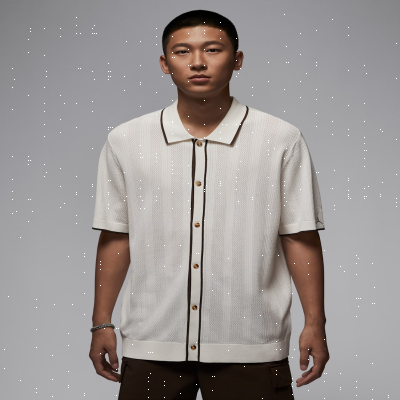 Jordan Sport​Men's Knit Button-Down Golf Top