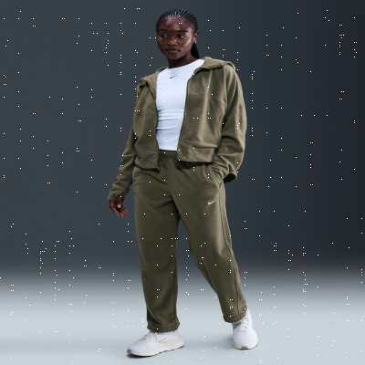Recycled MaterialsNike OneWomen's Therma-FIT Mid-Rise Fleece Trousers