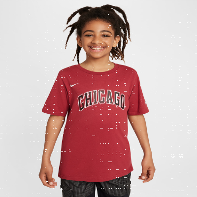 Chicago Bulls City EditionOlder Kids' Nike NBA Logo T-Shirt