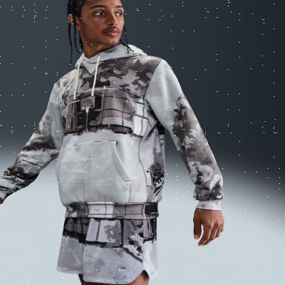 Recycled MaterialsNike Standard IssueMen's Therma-FIT Pullover Basketball Hoodie