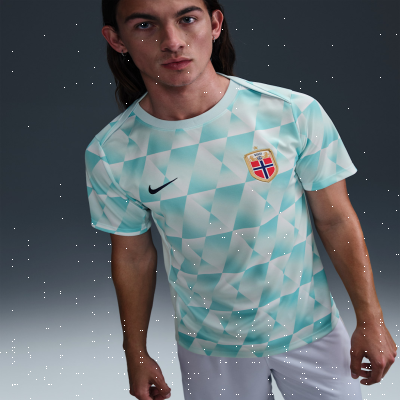 Recycled MaterialsNorway Academy ProMen's Nike Dri-FIT Football Pre-Match Short-Sleeve Top
