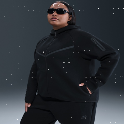 Recycled MaterialsNike Sportswear Tech Fleece WindrunnerWomen's Full-Zip Hoodie (Plus size)
