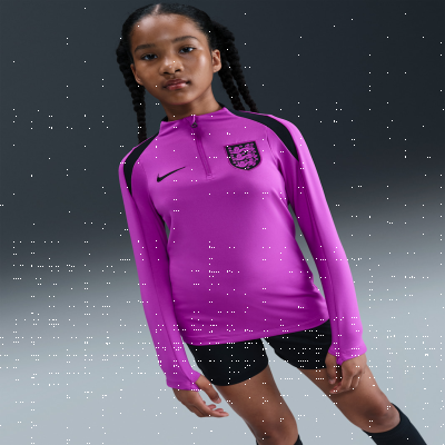 Recycled MaterialsEngland StrikeOlder Kids' Nike Dri-FIT Football Drill Top