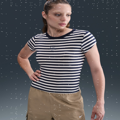 Nike SportswearWomen's Tight Striped T-Shirt