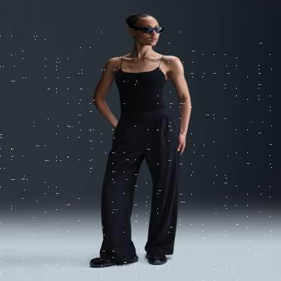 Recycled MaterialsNike 24.7 PerfectStretchWomen's Dri-FIT High-Waisted Loose Wide-Leg Trousers