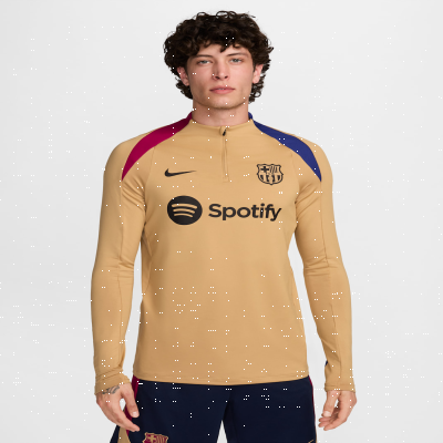 Recycled MaterialsF.C. Barcelona StrikeMen's Nike Dri-FIT Football Drill Top