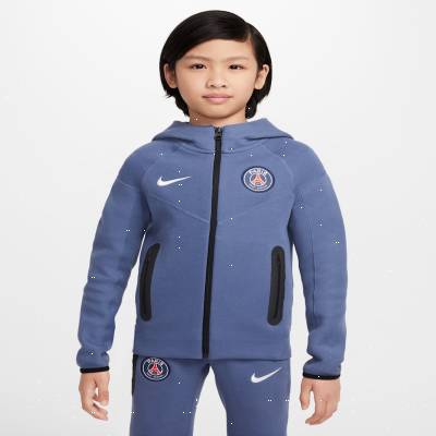 Paris Saint-Germain TechOlder Kids' (Boys') Nike Football Fleece Full-Zip Hoodie