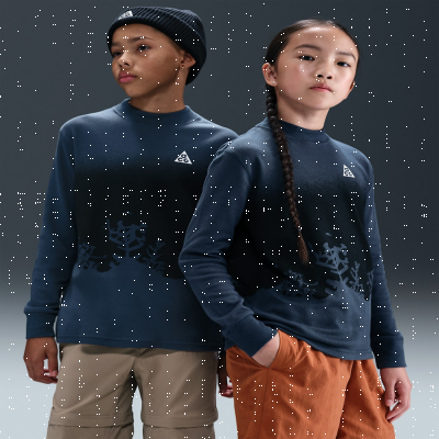 Recycled MaterialsNike ACGOlder Kid's Long-Sleeve Waffle Top