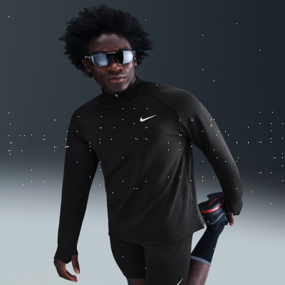 Recycled MaterialsNike StrideMen's Therma-FIT Repel Winterized 1/2-Zip Running Top
