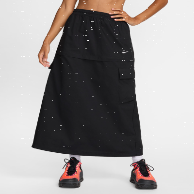 Nike Sportswear EssentialWomen's Mid-Rise Woven Cargo Midi Skirt