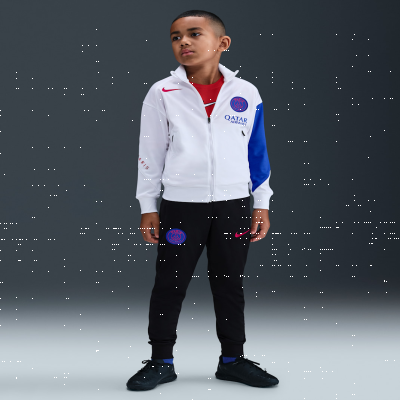 Recycled MaterialsParis Saint-Germain Strike ThirdOlder Kids' Jordan Dri-FIT Football Knit Tracksuit