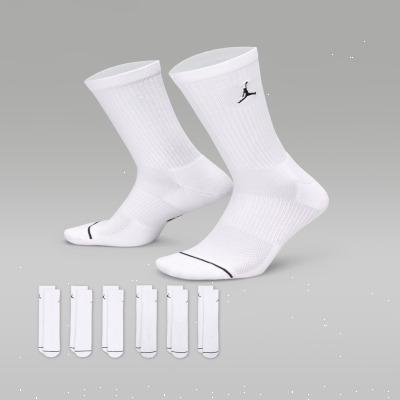 Jordan EverydayCushioned Crew Socks (6 Pairs)