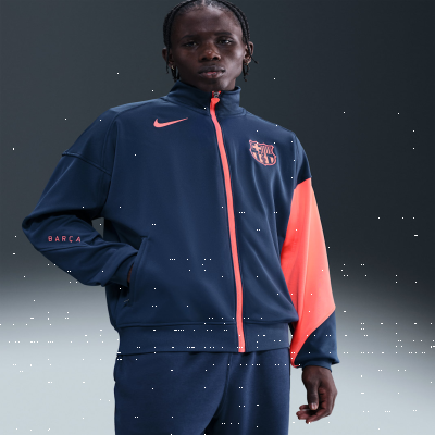 Recycled MaterialsF.C. Barcelona Academy Pro ThirdMen's Nike Dri-FIT Total 90 Football Anthem Jacket