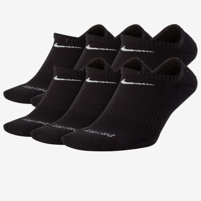 Nike Everyday CushionedTraining No-Show Socks (6 Pairs)