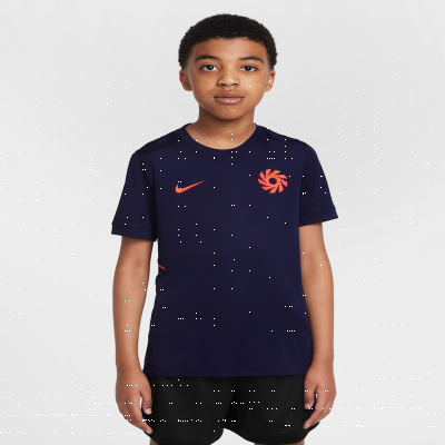 Recycled MaterialsErling Haaland AcademyOlder Kids' Dri-FIT Short-Sleeve Football Top