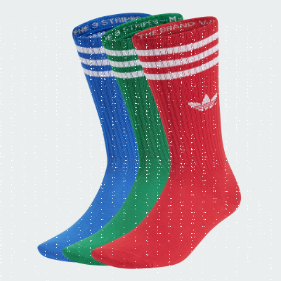 Solid Crew Socks 3 Pairs