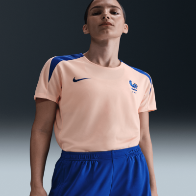 Recycled MaterialsFFF StrikeWomen's Nike Dri-FIT Football Short-Sleeve Top