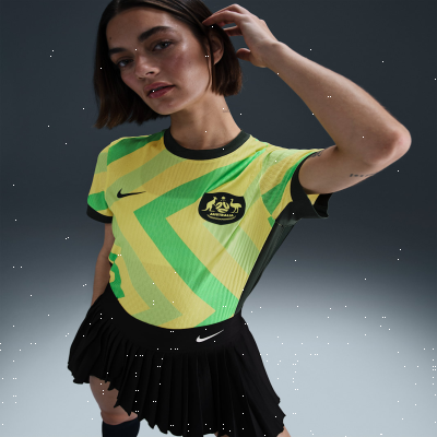 Recycled MaterialsAustralia 2025/26 Match HomeWomen's Nike Dri-FIT ADV Football Authentic Shirt