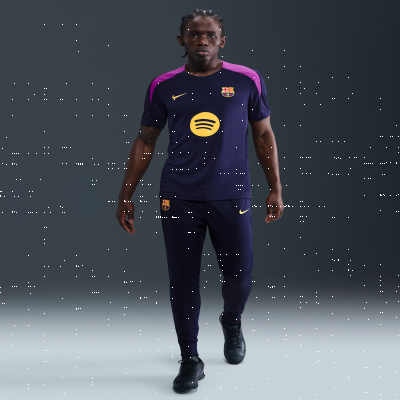 Recycled MaterialsF.C. Barcelona StrikeMen's Nike Dri-FIT Football Knit Tracksuit Bottoms