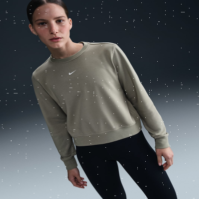 Recycled MaterialsNike OneWomen's Dri-FIT Crew-Neck Sweatshirt
