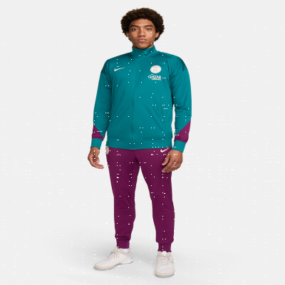 Recycled MaterialsParis Saint-Germain StrikeMen's Nike Dri-FIT Football Knit Tracksuit