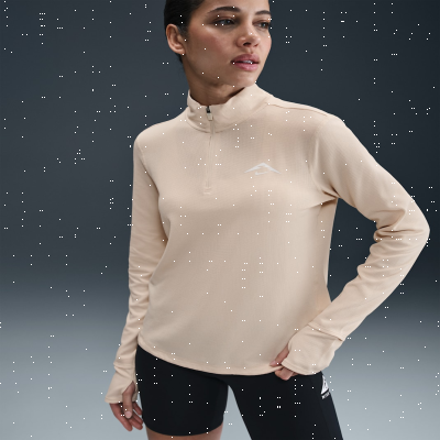 Recycled MaterialsNike TrailWomen's Dri-FIT 1/4-Zip Running Mid-Layer Top