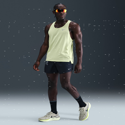 Recycled MaterialsNike StrideMen's Dri-FIT 12.5cm (approx.) Brief-Lined Running Shorts