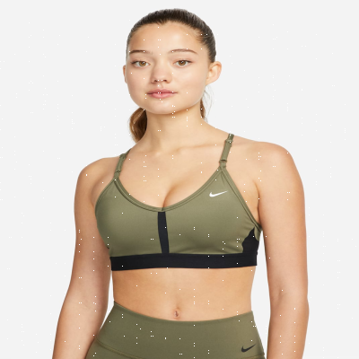 Recycled MaterialsNike IndyWomen's Light-Support Padded V-Neck Sports Bra