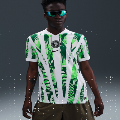 Recycled MaterialsNigeria 2025 Stadium Away (Women's Team)Men's Nike Dri-FIT Football Replica Shirt