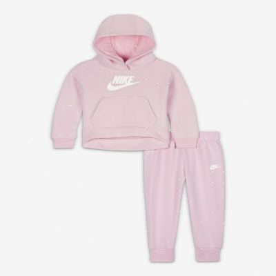 Nike Sportswear Club FleeceBaby (12–24M) Hoodie and Joggers Set