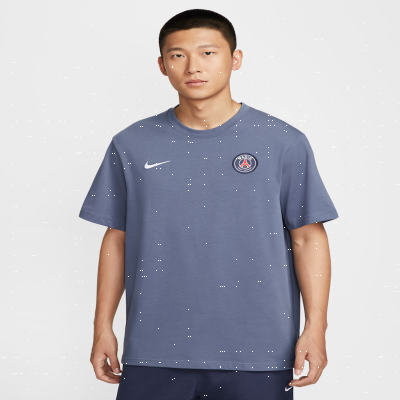 Recycled MaterialsParis Saint-Germain PrimaryMen's Nike Dri-FIT Football Short-Sleeve Top