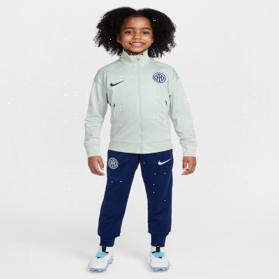 Recycled MaterialsInter Milan StrikeOlder Kids' Nike Dri-FIT Football Knit Tracksuit
