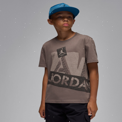 JordanOlder Kids' Cave Stone 4 Retro T-Shirt