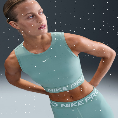 Recycled MaterialsNike ProWomen's Dri-FIT Cropped Tank Top