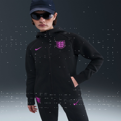 Recycled MaterialsEngland Tech WindrunnerWomen's Nike Football Fleece Full-Zip Hoodie