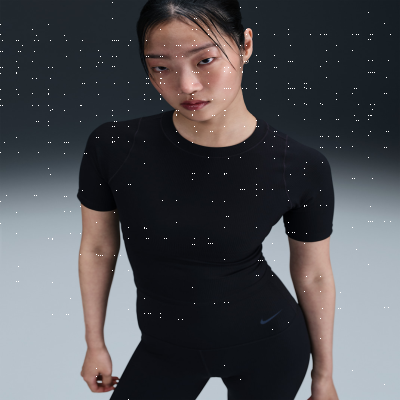 Recycled MaterialsNike Zenvy RibWomen's Dri-FIT Short-Sleeve Top
