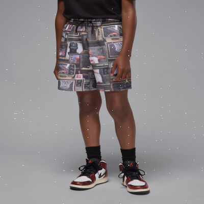 JordanOlder Kids' Brooklyn Printed Fleece Shorts