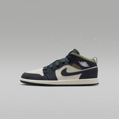 Jordan 1 Mid SELittle Kids' Shoes