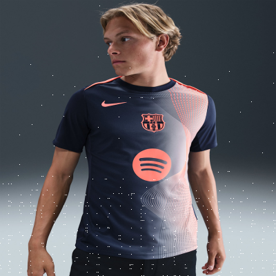 Recycled MaterialsF.C. Barcelona Academy Pro ThirdMen's Nike Dri-FIT Football Pre-Match Top