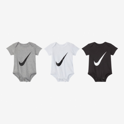 NikeBaby (0–6M) Bodysuit Set (3-Pack)