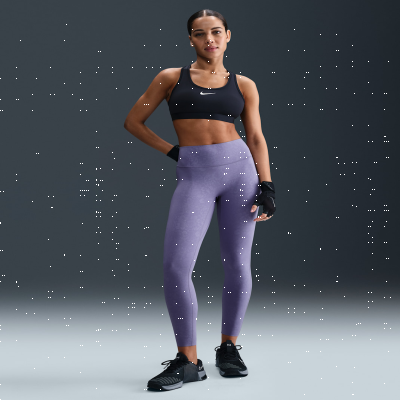 Recycled MaterialsNike UniversaWomen's High-Waisted 7/8 Floral Leggings with No Front Seam