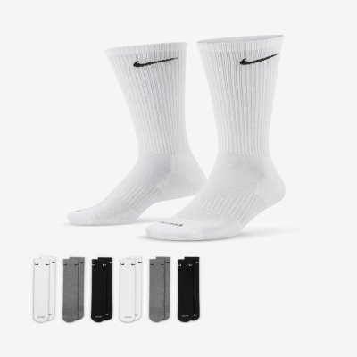 Nike Everyday Plus CushionedTraining Crew Socks (6 Pairs)
